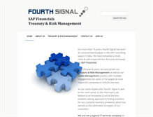 Tablet Screenshot of fourthsignal.com